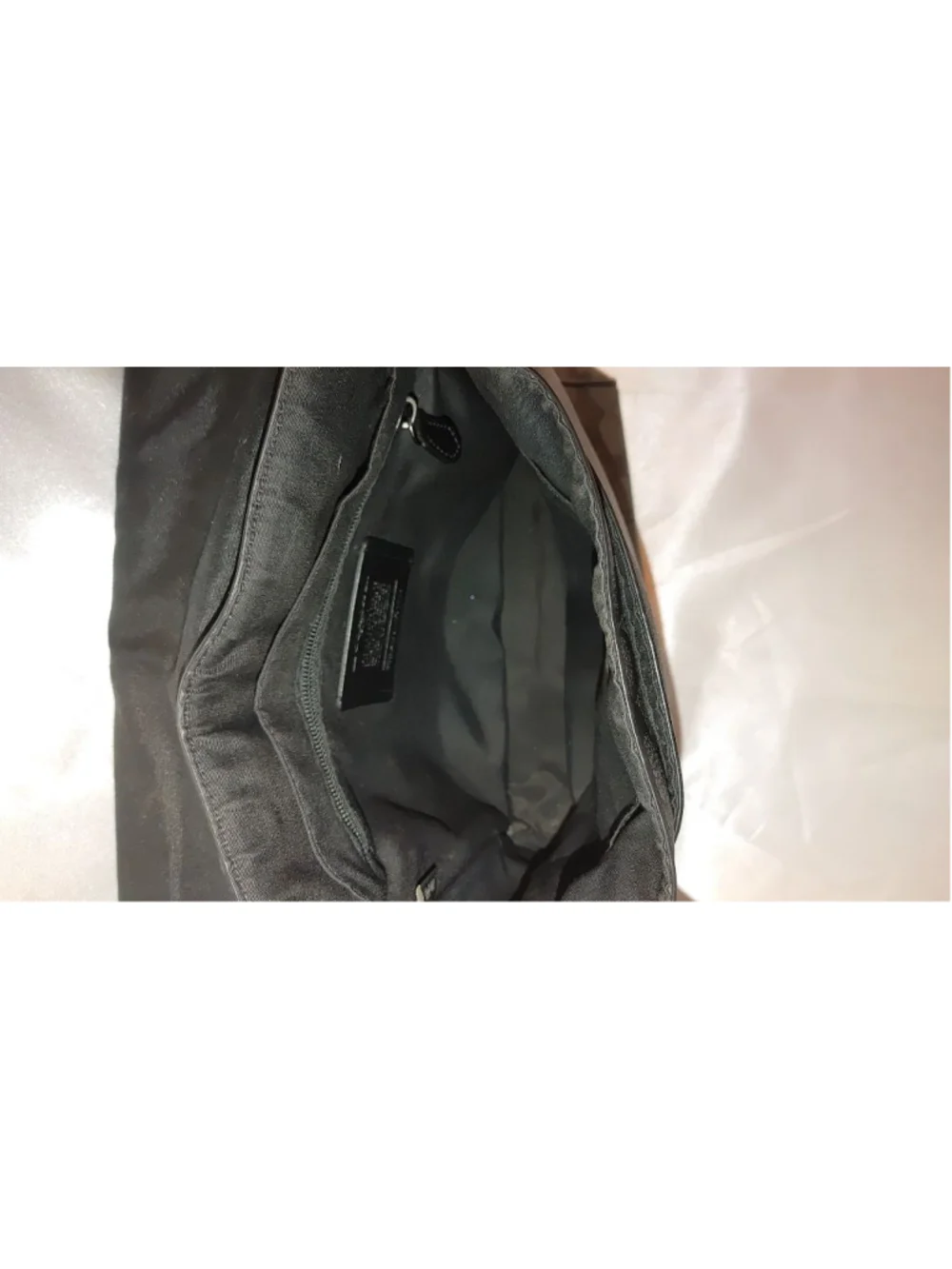 Coach Houston Map Bag in Signature Canvas
